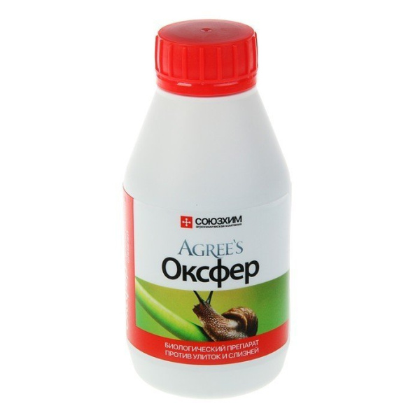 Средство Agree's Оксфер от улиток и слизней 250 мл Средство Agree's Оксфер от улиток и слизней 250 мл