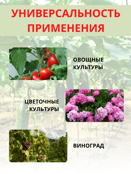 Клипсы садовые для подвязки растений 25 мм белые 50 шт Благодатное земледелие