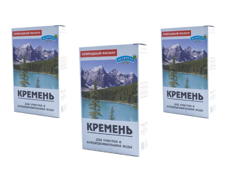 Активатор воды Кремень для очистки воды 150 гр Природный Целитель, 3 шт