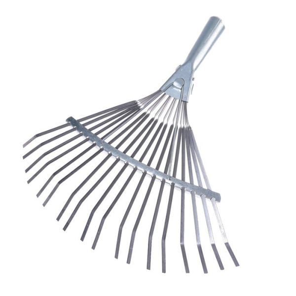Грабли веерные пластинчатые оцинкованные без черенка Репка Грабли веерные пластинчатые оцинкованные без черенка Репка