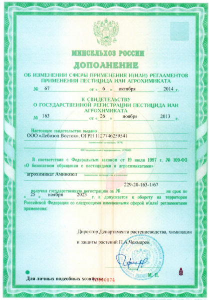 Аминозол 5 мл