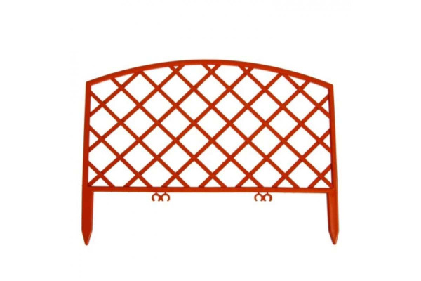 Забор декоративный ROMANIKA №1 295 см 7 шт терракот Забор декоративный ROMANIKA №1 295 см 7 шт терракот