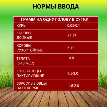 Кормовая сера Добрый селянин 1 кг