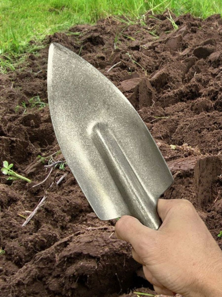 Лопатка титановая малая без черенка Урал 9 см