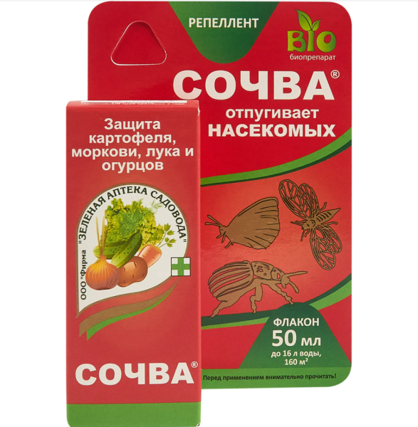 Средство отпугивания насекомых Сочва 50 мл
