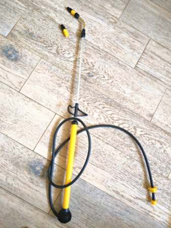 Опрыскиватель садовый ручной Туман ОГ-308 + Удлинитель + Насадка угловая + Ремкомплект