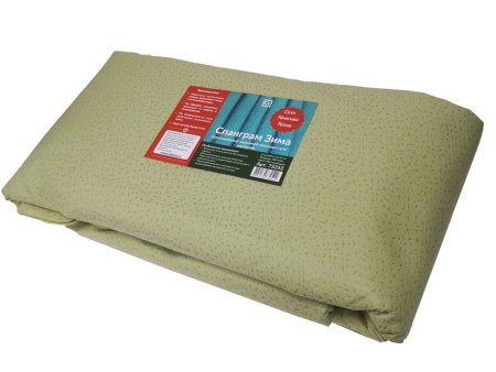 Укрывной материал с УФ Спанграм фисташковый зима 100 г/м2, 1,6 х 6 м