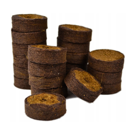 Торфяные таблетки для рассады Jiffy-7 44 мм 50 шт Благодатное земледелие (Товары, которые скоро пропадут из магазина)