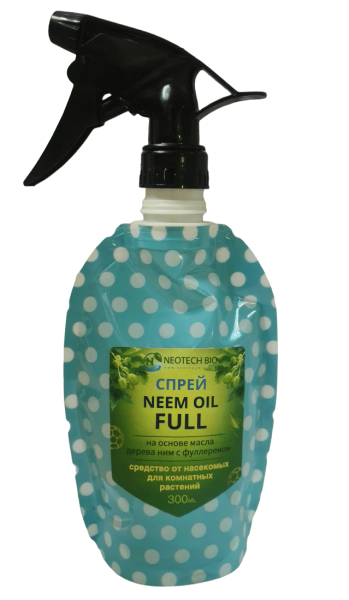 Спрей против клещей и насекомых-вредителей NEEM OIL FULL 300 мл