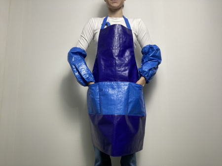 Набор коврик для пересадки растений, фартук и нарукавники ЗемлеДелица Благодатное земледелие VIP