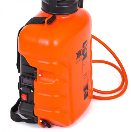 Опрыскиватель ранцевый аккумуляторный ЖУК Электро Классик ОРА-412, 12 литров