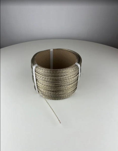 Трос металлополимерный ПР 2 мм прозрачный 100 м Благодатное земледелие