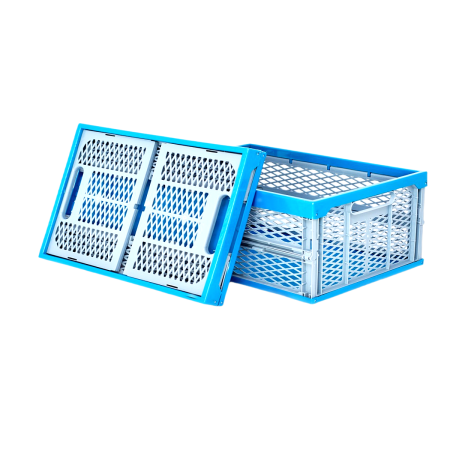 Ящик складной сине-серый 3 шт