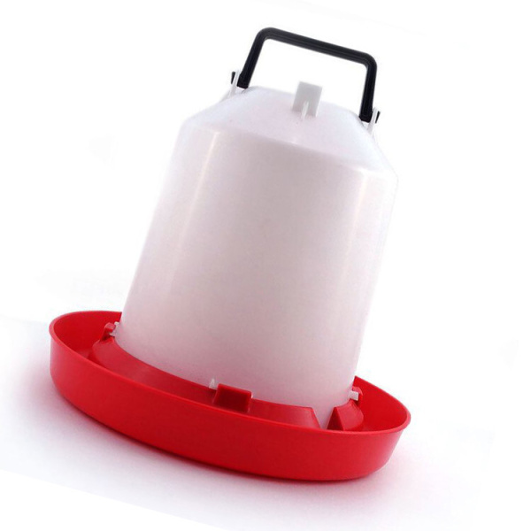 Поилка "РЯБА ПРЕМИУМ" 10 л автопоилка для птицы с пробкой пластиковая