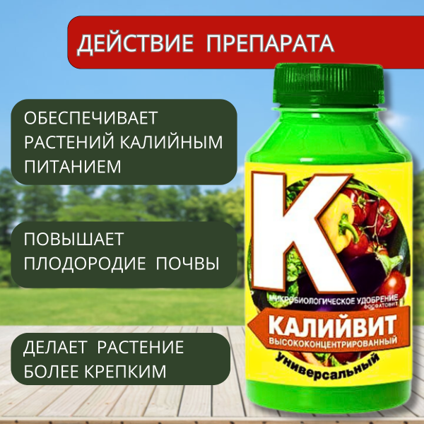 Калийвит, 20 шт по 220 мл Калийвит, 20 шт по 220 мл