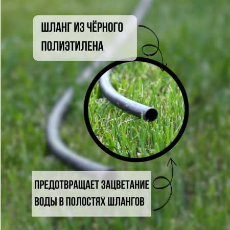 Капельный полив Жук от водопровода на 60 растений с таймером