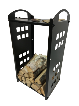 Дровница металлическая Полешко для камина и печи МС-Про