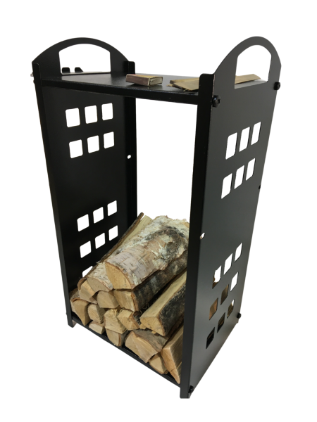 Дровница металлическая Полешко для камина и печи МС-Про