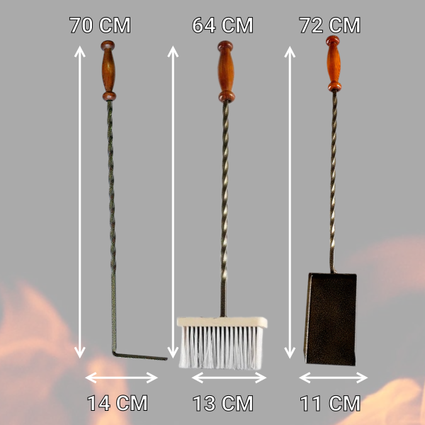 Набор для камина Балау Бронза Благодатное земледелие