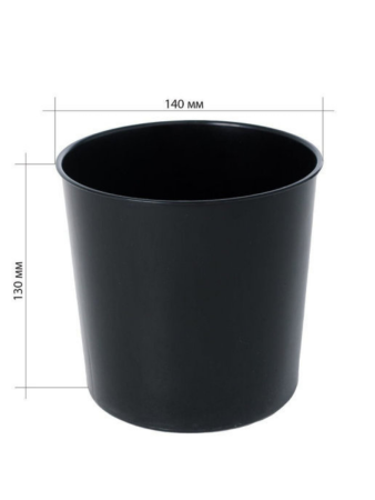 Кашпо для цветов со вставкой КАМЕЛИЯ 26 см, диаметр 14 см, высота вставки 13 см фуксия