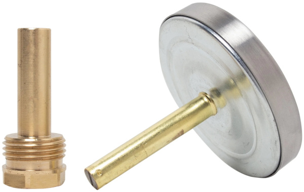 Термометр специальный ТБ-63 биметаллический с погружной гильзой