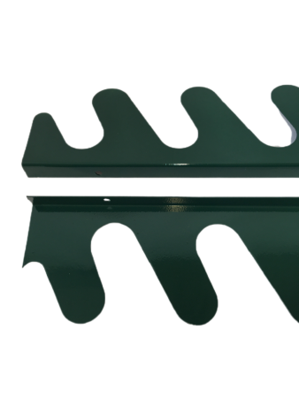 Держатель настенный для садовых инструментов Гребенка зелёный МС-Про