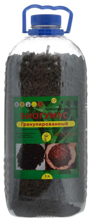 Гранулированный биогумус 3 л