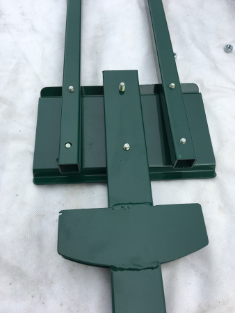 Подвижная шпалера для малины Веер Зеленая комплект из 2 шт PEKGDSM МС-Про