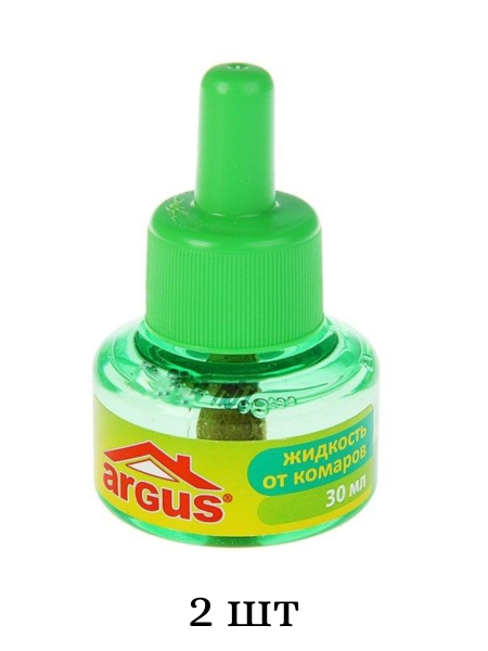 Argus Жидкость от комаров для электрофумигатора Б/З 30 мл, 2 шт