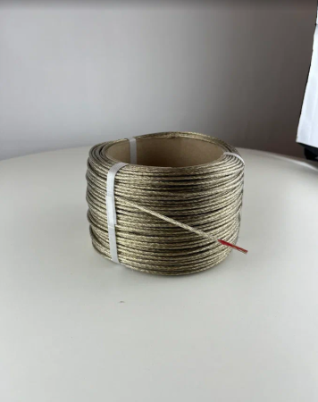 Трос металлополимерный ПР 3 мм прозрачный 100 м Благодатное земледелие