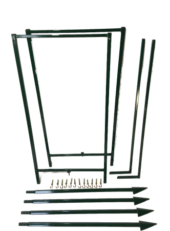 Опора для малины разборная Зеленая 150*50*2 см комплект из 2 шт PEKGDSM МС-Про