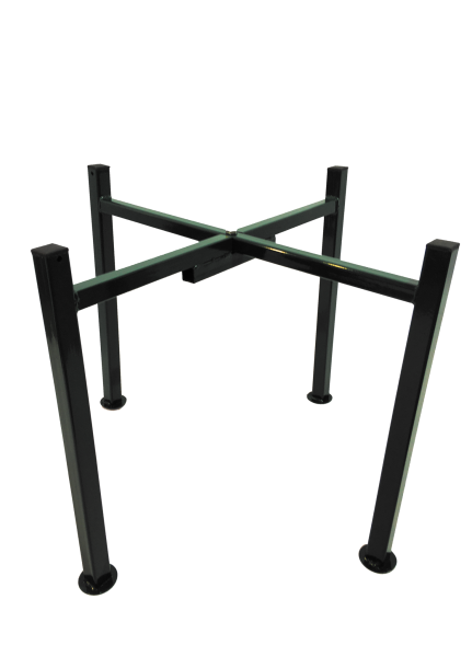 Опора под 200 л бочку для капельного полива Квадрига разборная h-50 см черная МС-Про