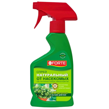 Bona Forte Натуральное инсектицидное средство от летающих насекомых-вредителей, флакон 250 мл 2 шт