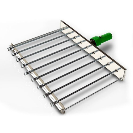 Шампуры-самокруты Ленивый шашлычник МВШ-9 в тубусе