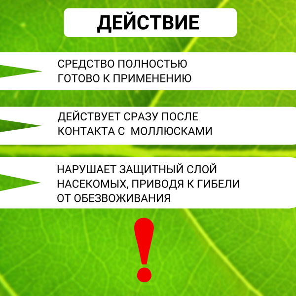 Средство от слизней и улиток Доктор Здорнов 200 гр порошок для избавления