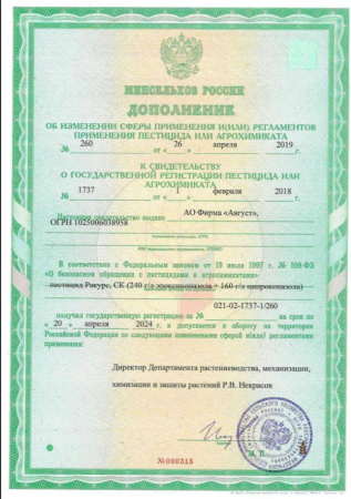 Ракурс Август от болезней хвойных растений 48 мл