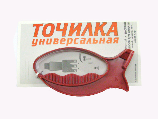 Точилка универсальная Рыбка для заточки ножей, ножниц , кос, лопат Точилка универсальная Рыбка для заточки ножей, ножниц , кос, лопат
