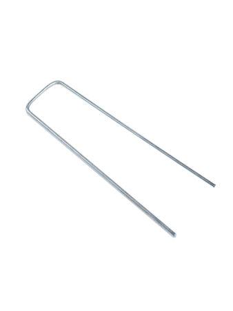 П-образные колышки скобы садовые для укрывного материала металлические 19,5 см 10 шт