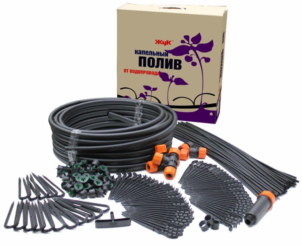 Капельный полив Жук от водопровода на 30 растений