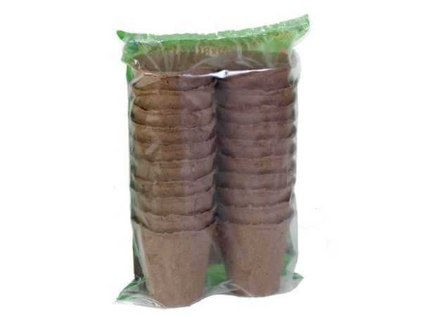 Торфяные горшочки 100*110 20 шт в упаковке Торфяные горшочки 100*110 20 шт в упаковке