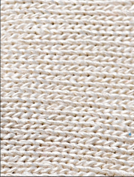 Перчатки 8 нитей Люкс 7,5 класс Цвет Белый, Точка