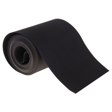 Бордюрная лента 20 см х 10 м толщина 2 мм черная