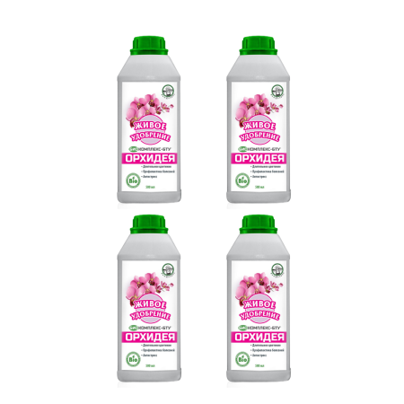 Биопрепарат Биокомплекс-БТУ для орхидей 0,5 л, 4 шт