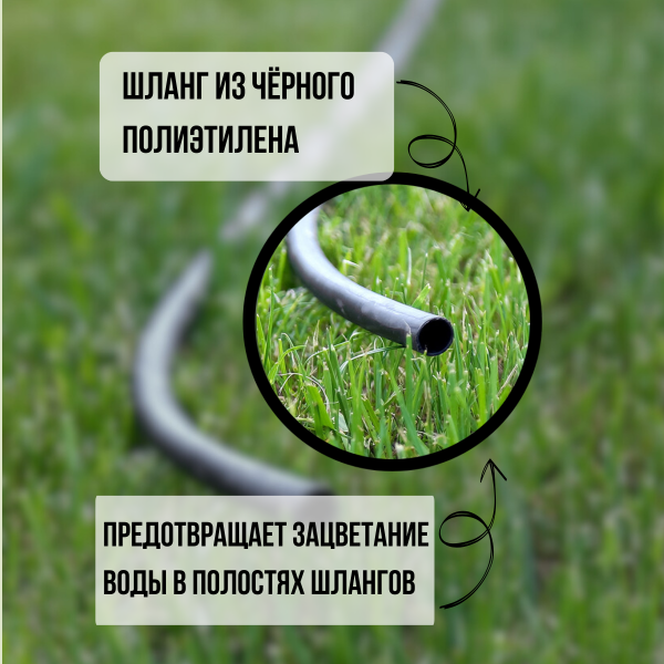 Капельный полив Жук от водопровода на 60 растений + расширительный комплект