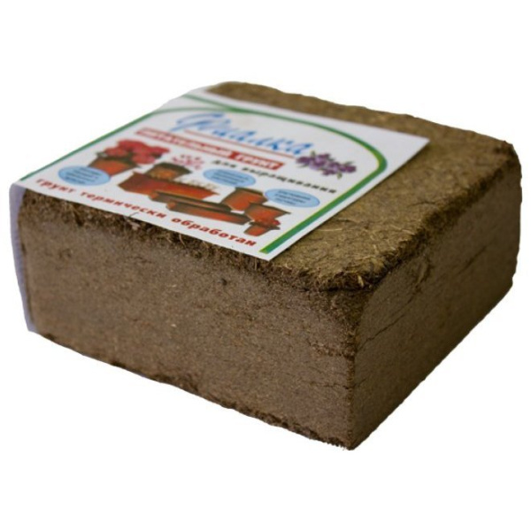 Торфяной брикет Фиалка 0,7 кг