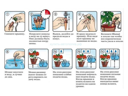 Автополив 2 шт ARGUS