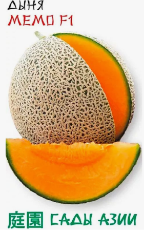 Семена Дыня Мемо Сады Азии F1