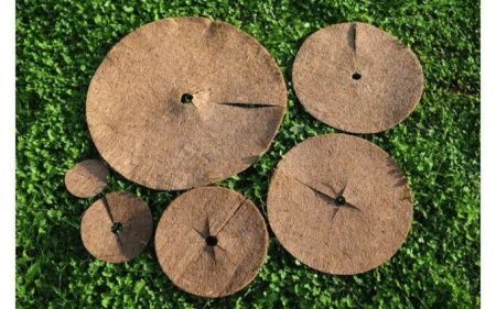 Приствольный круг кокосовый для деревьев 30 см, 5 шт