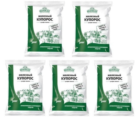 Железный купорос 300 г, 5 шт