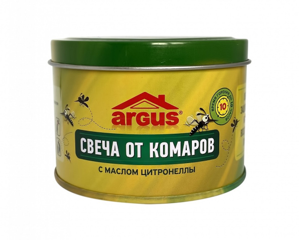 Argus Garden свеча в коробочке антимоскитная банка 80 гр